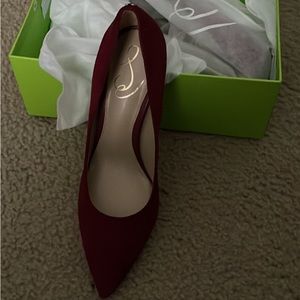 Suede Pump